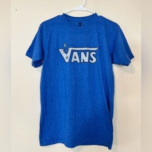 Vans Sharv V Tee Blue Sz Small